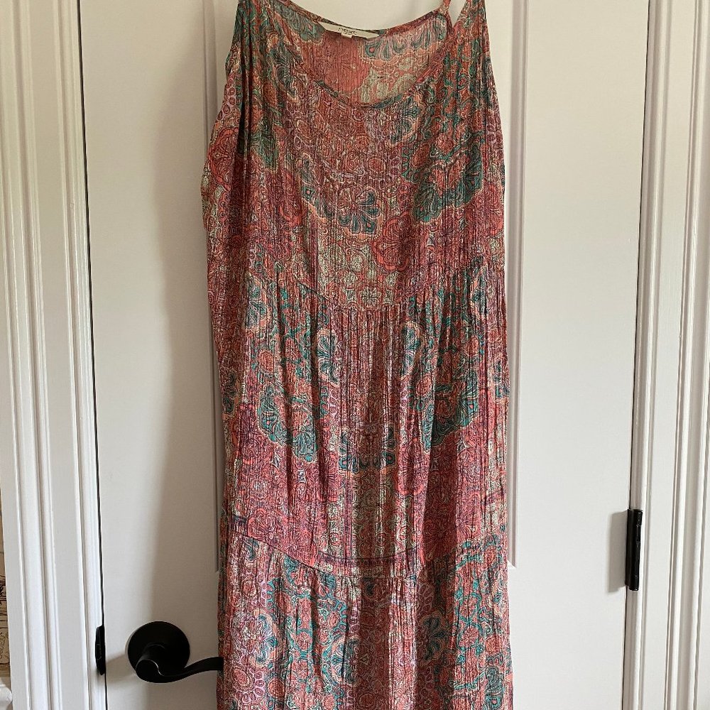 Women's Pink/Green Dress